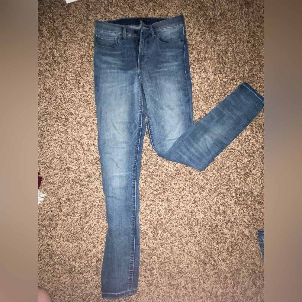 Express Perfect Denim Legging High Rise